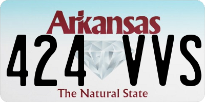 AR license plate 424VVS