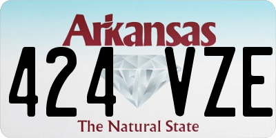 AR license plate 424VZE