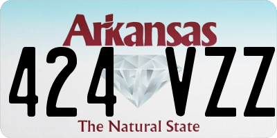 AR license plate 424VZZ