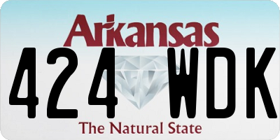 AR license plate 424WDK