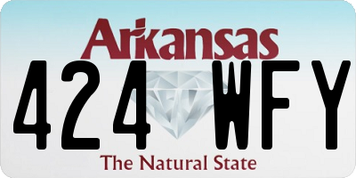 AR license plate 424WFY