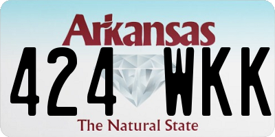 AR license plate 424WKK