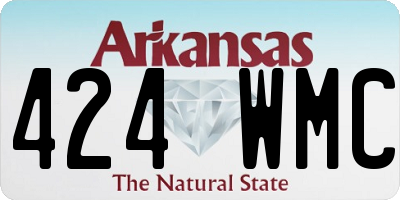 AR license plate 424WMC
