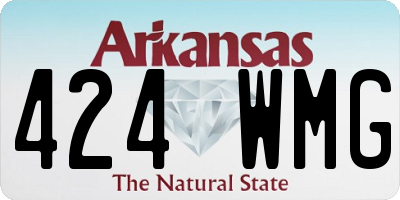 AR license plate 424WMG