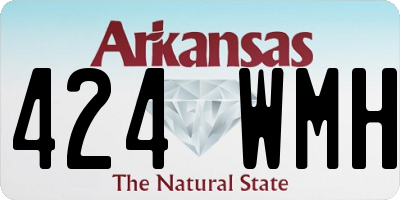 AR license plate 424WMH