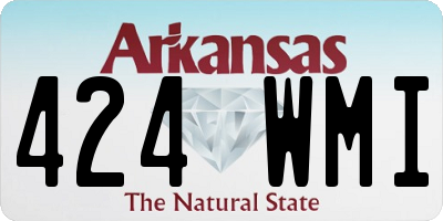AR license plate 424WMI