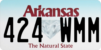AR license plate 424WMM