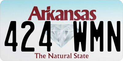 AR license plate 424WMN