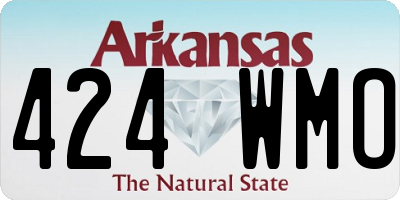AR license plate 424WMO