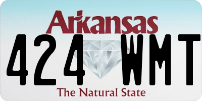 AR license plate 424WMT