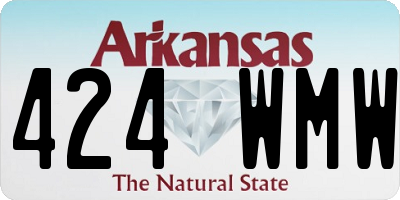 AR license plate 424WMW