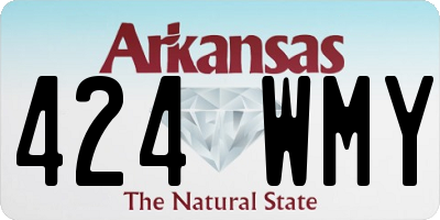 AR license plate 424WMY