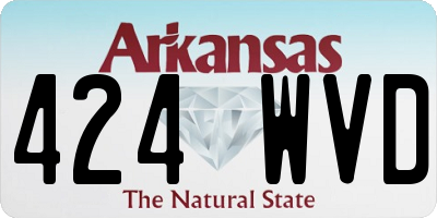 AR license plate 424WVD