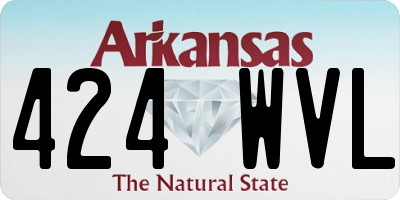 AR license plate 424WVL