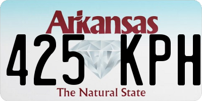 AR license plate 425KPH