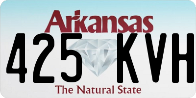 AR license plate 425KVH