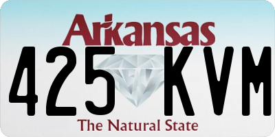 AR license plate 425KVM