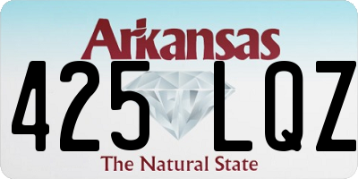 AR license plate 425LQZ