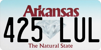 AR license plate 425LUL
