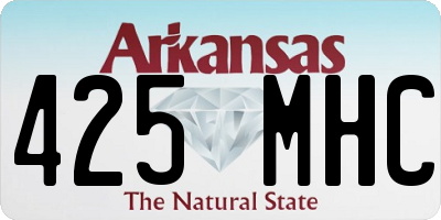 AR license plate 425MHC