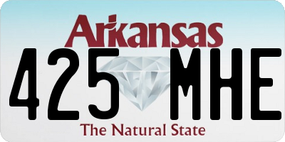 AR license plate 425MHE