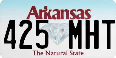 AR license plate 425MHT