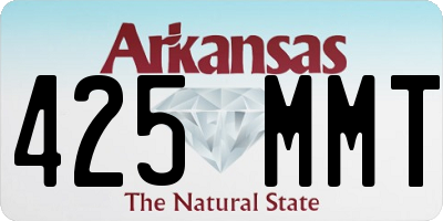 AR license plate 425MMT