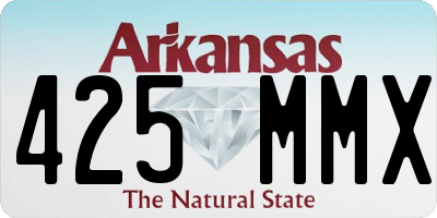 AR license plate 425MMX
