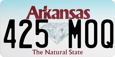 AR license plate 425MOQ
