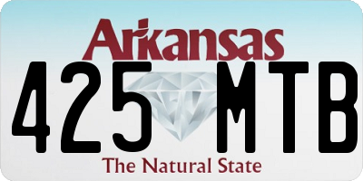 AR license plate 425MTB