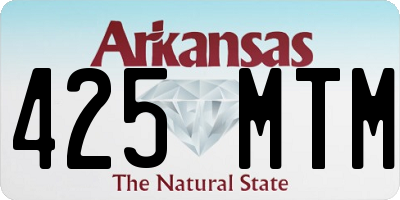 AR license plate 425MTM
