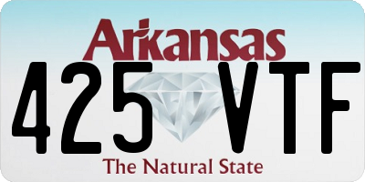 AR license plate 425VTF