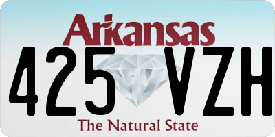 AR license plate 425VZH