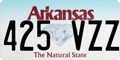 AR license plate 425VZZ