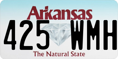 AR license plate 425WMH