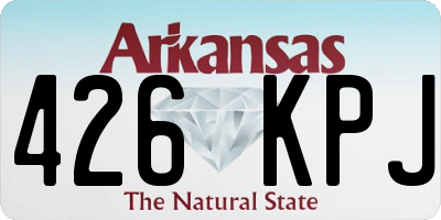 AR license plate 426KPJ