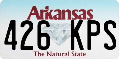 AR license plate 426KPS