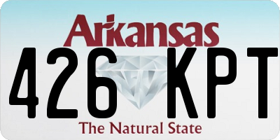 AR license plate 426KPT