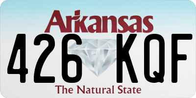 AR license plate 426KQF