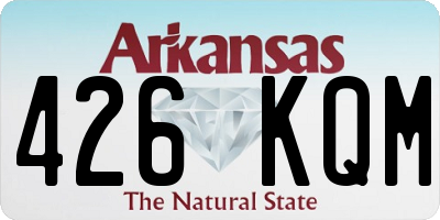 AR license plate 426KQM