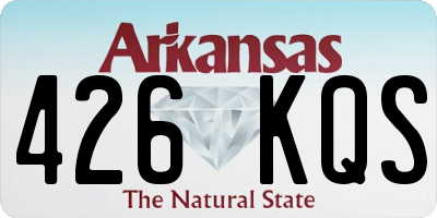 AR license plate 426KQS