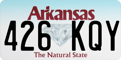AR license plate 426KQY