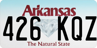 AR license plate 426KQZ