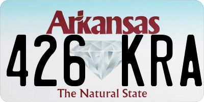 AR license plate 426KRA