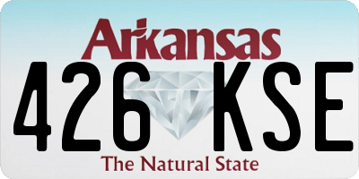 AR license plate 426KSE