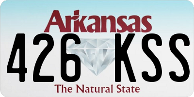 AR license plate 426KSS