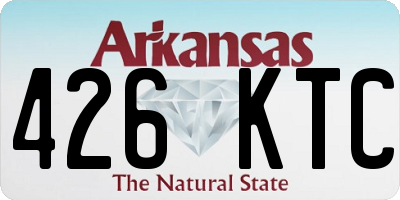 AR license plate 426KTC