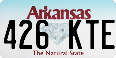 AR license plate 426KTE
