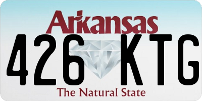AR license plate 426KTG