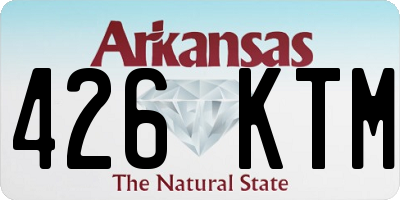 AR license plate 426KTM
